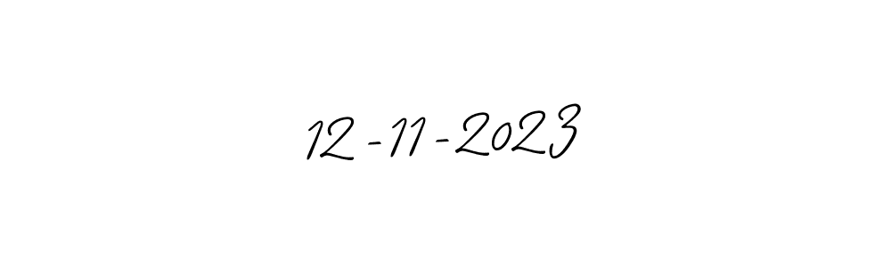 Allison_Script is a professional signature style that is perfect for those who want to add a touch of class to their signature. It is also a great choice for those who want to make their signature more unique. Get 12-11-2023 name to fancy signature for free. 12-11-2023 signature style 2 images and pictures png