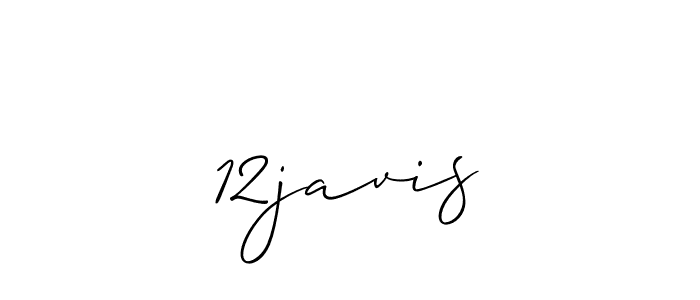 Design your own signature with our free online signature maker. With this signature software, you can create a handwritten (Allison_Script) signature for name 12javis. 12javis signature style 2 images and pictures png