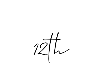 Make a beautiful signature design for name 12th. Use this online signature maker to create a handwritten signature for free. 12th signature style 2 images and pictures png