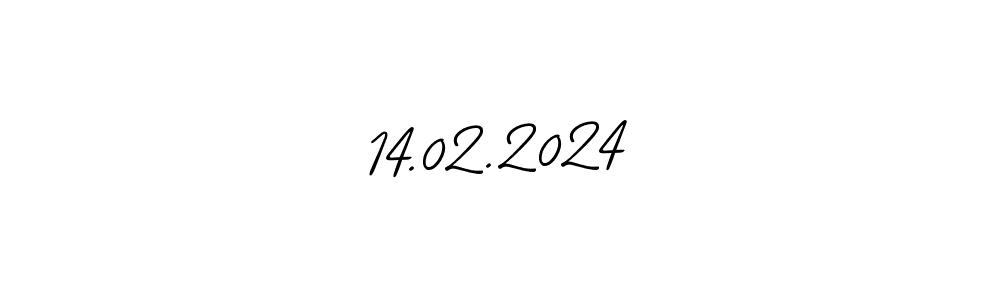 How to make 14.02.2024 signature? Allison_Script is a professional autograph style. Create handwritten signature for 14.02.2024 name. 14.02.2024 signature style 2 images and pictures png