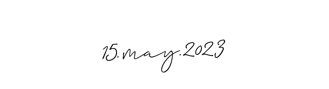 How to Draw 15.may.2023 signature style? Allison_Script is a latest design signature styles for name 15.may.2023. 15.may.2023 signature style 2 images and pictures png