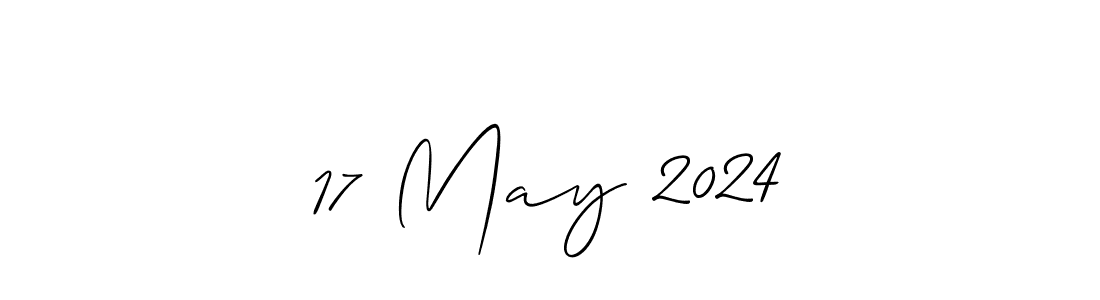 Best and Professional Signature Style for 17 May 2024. Allison_Script Best Signature Style Collection. 17 May 2024 signature style 2 images and pictures png
