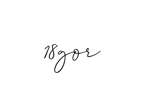 Use a signature maker to create a handwritten signature online. With this signature software, you can design (Allison_Script) your own signature for name 18gor. 18gor signature style 2 images and pictures png