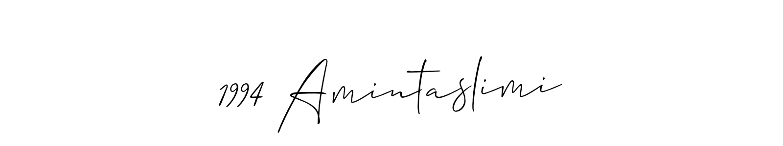 Also we have 1994 Amintaslimi name is the best signature style. Create professional handwritten signature collection using Allison_Script autograph style. 1994 Amintaslimi signature style 2 images and pictures png