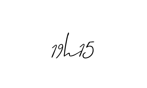 How to make 19h15 name signature. Use Allison_Script style for creating short signs online. This is the latest handwritten sign. 19h15 signature style 2 images and pictures png