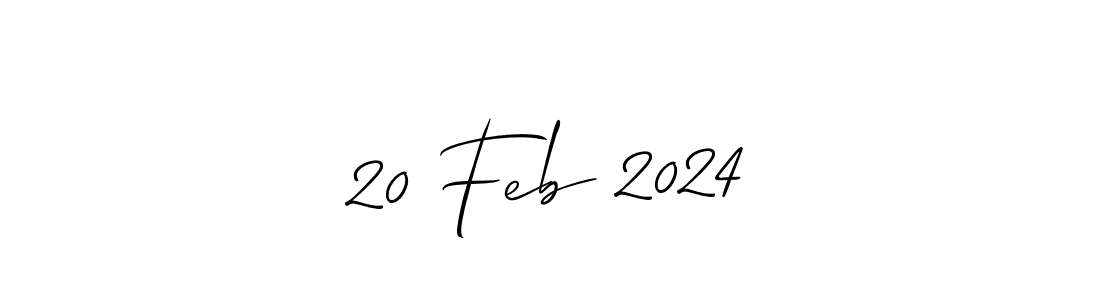 You should practise on your own different ways (Allison_Script) to write your name (20 Feb 2024) in signature. don't let someone else do it for you. 20 Feb 2024 signature style 2 images and pictures png