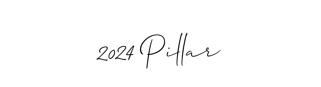 Also You can easily find your signature by using the search form. We will create 2024 Pillar name handwritten signature images for you free of cost using Allison_Script sign style. 2024 Pillar signature style 2 images and pictures png