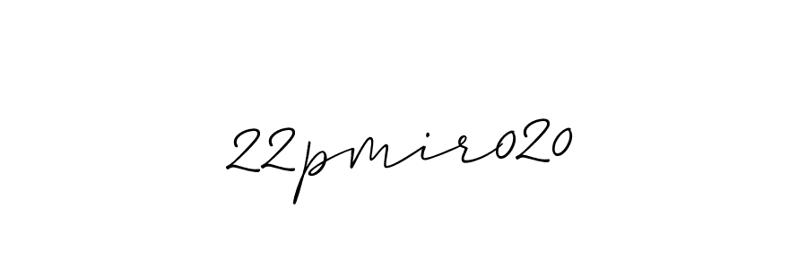 Make a beautiful signature design for name 22pmir020. Use this online signature maker to create a handwritten signature for free. 22pmir020 signature style 2 images and pictures png