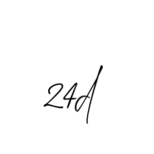 Make a beautiful signature design for name 24d. Use this online signature maker to create a handwritten signature for free. 24d signature style 2 images and pictures png