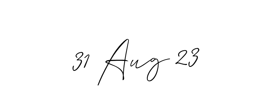 How to make 31 Aug 23 name signature. Use Allison_Script style for creating short signs online. This is the latest handwritten sign. 31 Aug 23 signature style 2 images and pictures png