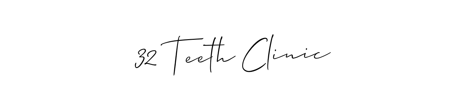 See photos of 32 Teeth Clinic official signature by Spectra . Check more albums & portfolios. Read reviews & check more about Allison_Script font. 32 Teeth Clinic signature style 2 images and pictures png