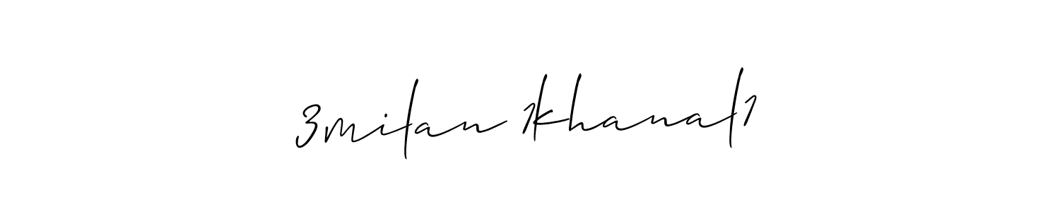 You can use this online signature creator to create a handwritten signature for the name 3milan 1khanal1. This is the best online autograph maker. 3milan 1khanal1 signature style 2 images and pictures png