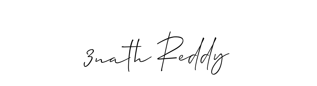 Best and Professional Signature Style for 3nath Reddy. Allison_Script Best Signature Style Collection. 3nath Reddy signature style 2 images and pictures png