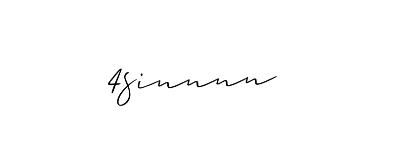 This is the best signature style for the 4sinnnn  name. Also you like these signature font (Allison_Script). Mix name signature. 4sinnnn  signature style 2 images and pictures png