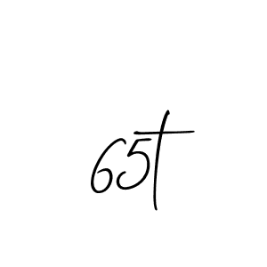 How to make 65t name signature. Use Allison_Script style for creating short signs online. This is the latest handwritten sign. 65t signature style 2 images and pictures png