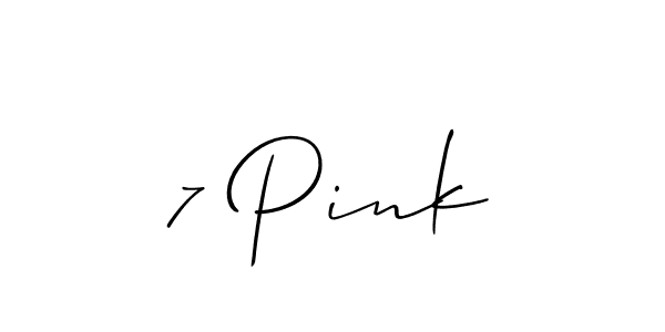 Here are the top 10 professional signature styles for the name 7 Pink. These are the best autograph styles you can use for your name. 7 Pink signature style 2 images and pictures png