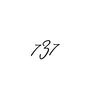 The best way (Allison_Script) to make a short signature is to pick only two or three words in your name. The name 737 include a total of six letters. For converting this name. 737 signature style 2 images and pictures png