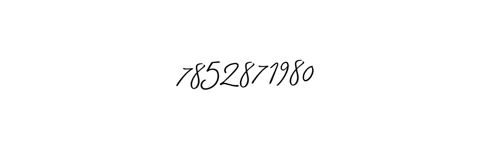 Make a beautiful signature design for name 7852871980. Use this online signature maker to create a handwritten signature for free. 7852871980 signature style 2 images and pictures png