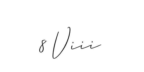 You can use this online signature creator to create a handwritten signature for the name 8 Viii. This is the best online autograph maker. 8 Viii signature style 2 images and pictures png