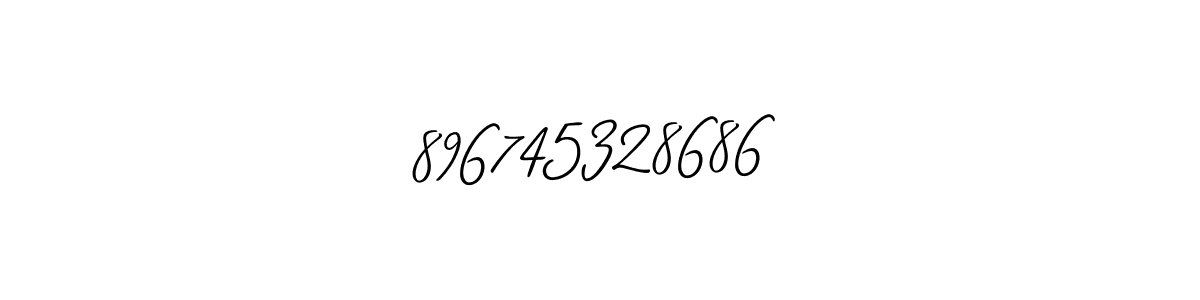 How to make 896745328686 name signature. Use Allison_Script style for creating short signs online. This is the latest handwritten sign. 896745328686 signature style 2 images and pictures png