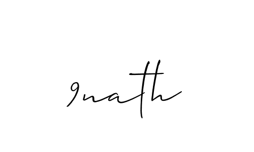 9nath stylish signature style. Best Handwritten Sign (Allison_Script) for my name. Handwritten Signature Collection Ideas for my name 9nath. 9nath signature style 2 images and pictures png