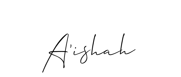 90+ A'ishah Name Signature Style Ideas | Latest Electronic Sign