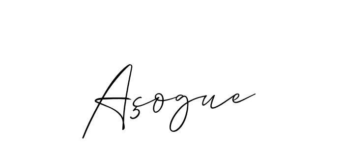 The best way (Allison_Script) to make a short signature is to pick only two or three words in your name. The name Açogue include a total of six letters. For converting this name. Açogue signature style 2 images and pictures png