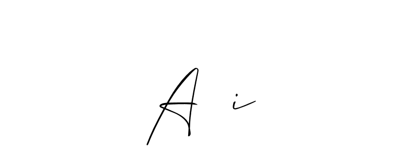 Also You can easily find your signature by using the search form. We will create A♥️i name handwritten signature images for you free of cost using Allison_Script sign style. A♥️i signature style 2 images and pictures png