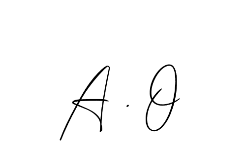 Also You can easily find your signature by using the search form. We will create A . O name handwritten signature images for you free of cost using Allison_Script sign style. A . O signature style 2 images and pictures png