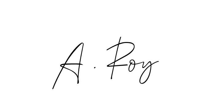 A . Roy stylish signature style. Best Handwritten Sign (Allison_Script) for my name. Handwritten Signature Collection Ideas for my name A . Roy. A . Roy signature style 2 images and pictures png