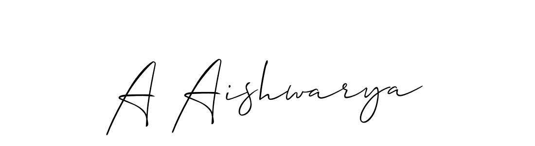 Once you've used our free online signature maker to create your best signature Allison_Script style, it's time to enjoy all of the benefits that A Aishwarya name signing documents. A Aishwarya signature style 2 images and pictures png