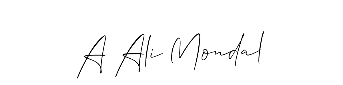 See photos of A Ali Mondal official signature by Spectra . Check more albums & portfolios. Read reviews & check more about Allison_Script font. A Ali Mondal signature style 2 images and pictures png