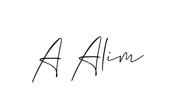 Check out images of Autograph of A Alim name. Actor A Alim Signature Style. Allison_Script is a professional sign style online. A Alim signature style 2 images and pictures png