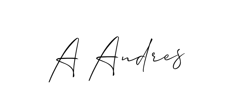 You can use this online signature creator to create a handwritten signature for the name A Andres. This is the best online autograph maker. A Andres signature style 2 images and pictures png