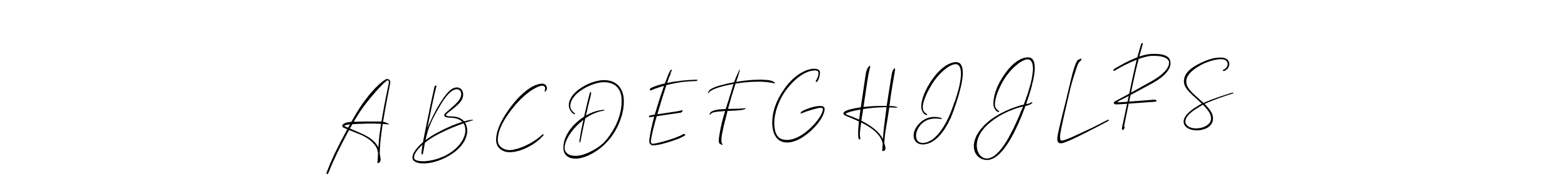 See photos of A B C D E F G H I J L R S official signature by Spectra . Check more albums & portfolios. Read reviews & check more about Allison_Script font. A B C D E F G H I J L R S signature style 2 images and pictures png