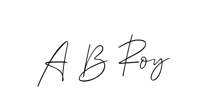 How to Draw A B Roy signature style? Allison_Script is a latest design signature styles for name A B Roy. A B Roy signature style 2 images and pictures png