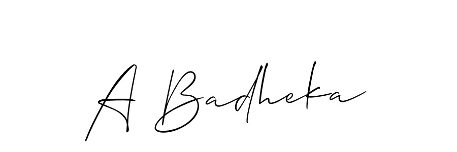 You can use this online signature creator to create a handwritten signature for the name A Badheka. This is the best online autograph maker. A Badheka signature style 2 images and pictures png