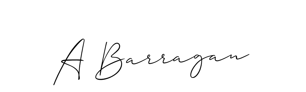 Allison_Script is a professional signature style that is perfect for those who want to add a touch of class to their signature. It is also a great choice for those who want to make their signature more unique. Get A Barragan name to fancy signature for free. A Barragan signature style 2 images and pictures png