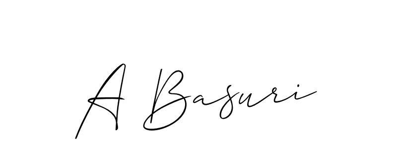 This is the best signature style for the A Basuri name. Also you like these signature font (Allison_Script). Mix name signature. A Basuri signature style 2 images and pictures png