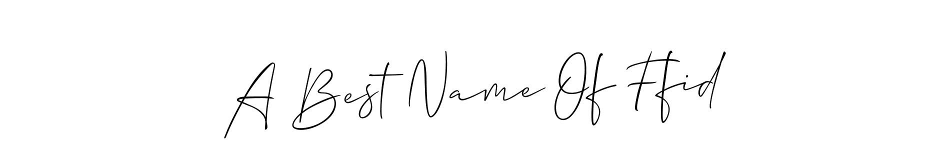 if you are searching for the best signature style for your name A Best Name Of Ffid. so please give up your signature search. here we have designed multiple signature styles  using Allison_Script. A Best Name Of Ffid signature style 2 images and pictures png