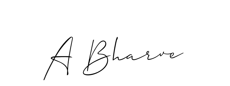 Also You can easily find your signature by using the search form. We will create A Bharve name handwritten signature images for you free of cost using Allison_Script sign style. A Bharve signature style 2 images and pictures png