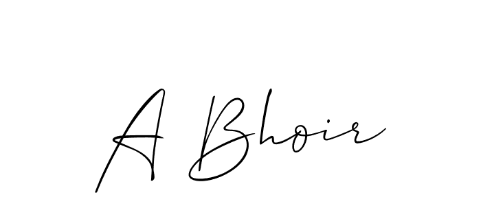 You can use this online signature creator to create a handwritten signature for the name A Bhoir. This is the best online autograph maker. A Bhoir signature style 2 images and pictures png