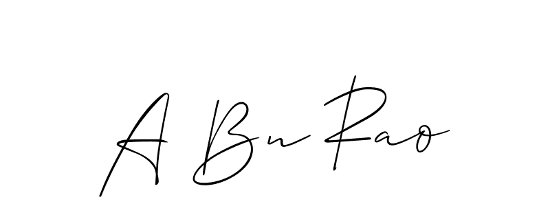 Check out images of Autograph of A Bn Rao name. Actor A Bn Rao Signature Style. Allison_Script is a professional sign style online. A Bn Rao signature style 2 images and pictures png