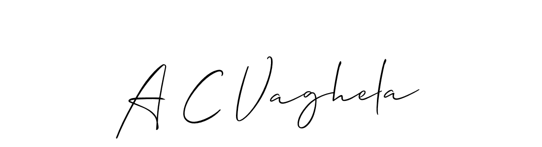 Once you've used our free online signature maker to create your best signature Allison_Script style, it's time to enjoy all of the benefits that A C Vaghela name signing documents. A C Vaghela signature style 2 images and pictures png