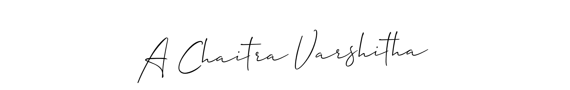 You can use this online signature creator to create a handwritten signature for the name A Chaitra Varshitha. This is the best online autograph maker. A Chaitra Varshitha signature style 2 images and pictures png