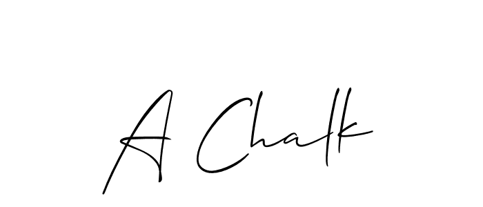 Here are the top 10 professional signature styles for the name A Chalk. These are the best autograph styles you can use for your name. A Chalk signature style 2 images and pictures png