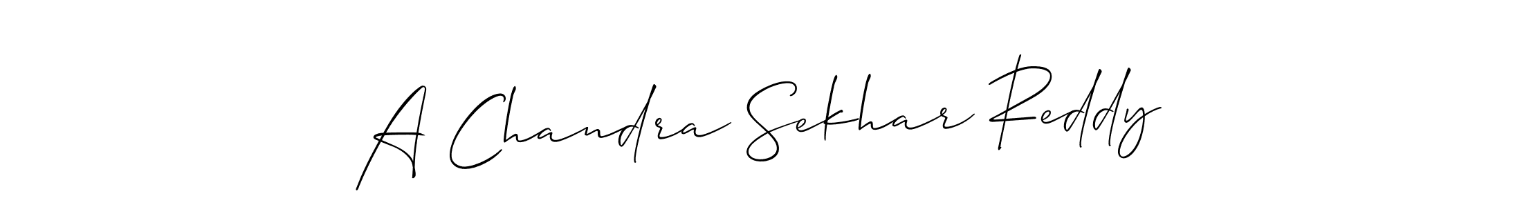 Similarly Allison_Script is the best handwritten signature design. Signature creator online .You can use it as an online autograph creator for name A Chandra Sekhar Reddy. A Chandra Sekhar Reddy signature style 2 images and pictures png