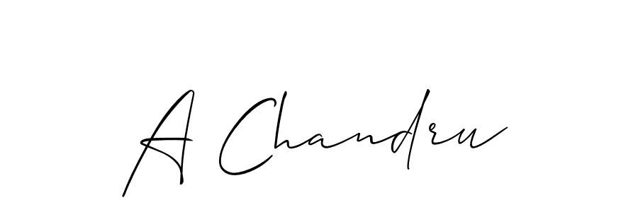 Here are the top 10 professional signature styles for the name A Chandru. These are the best autograph styles you can use for your name. A Chandru signature style 2 images and pictures png