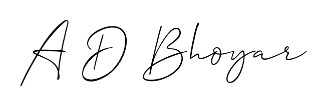 Enhance your business communications with A D Bhoyar signature in Allison_Script lettering. Clean, modern, and universally compatible. A D Bhoyar signature style 2 images and pictures png