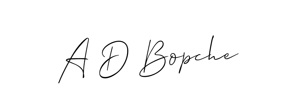 Here are the top 10 professional signature styles for the name A D Bopche. These are the best autograph styles you can use for your name. A D Bopche signature style 2 images and pictures png